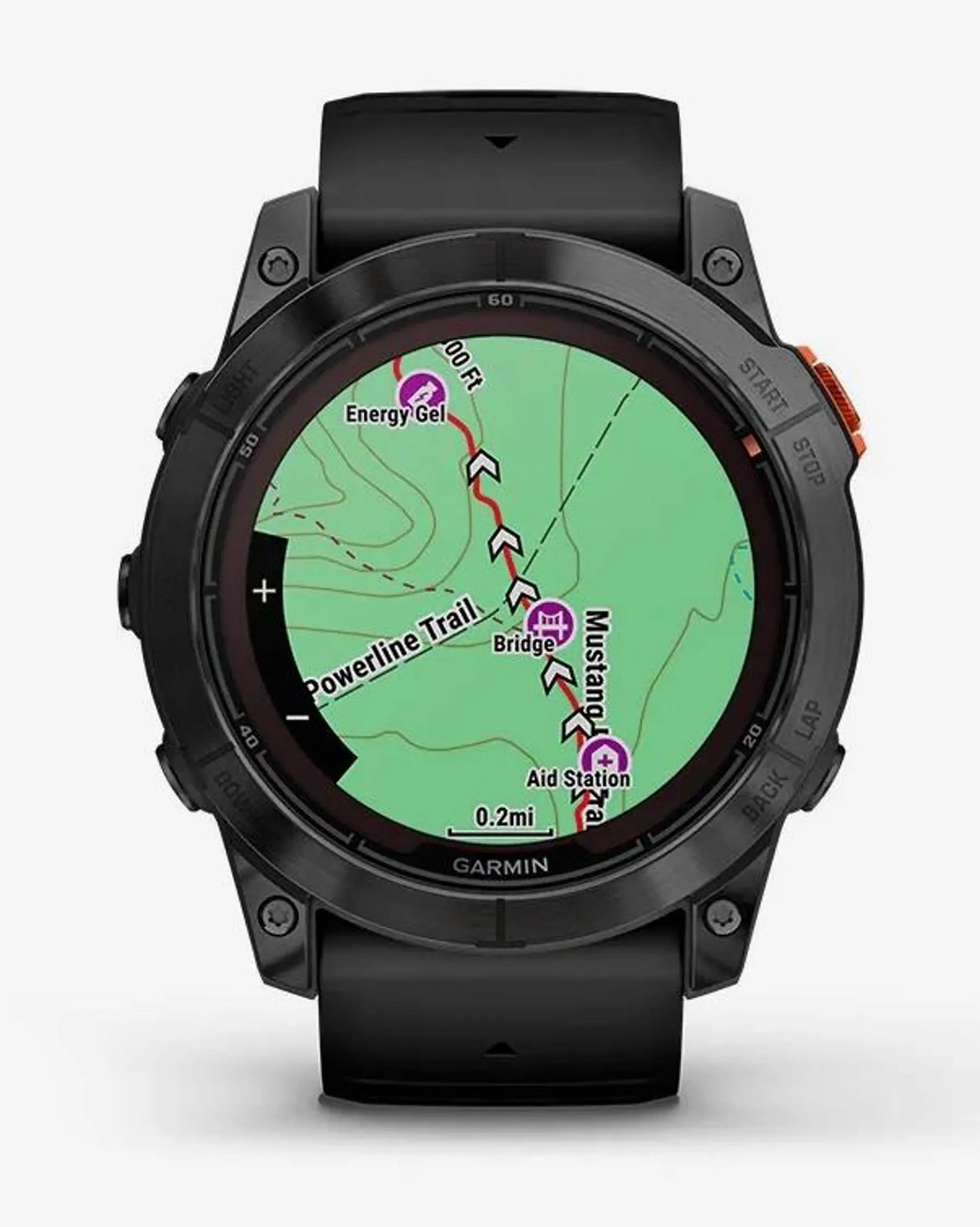 Reloj GPS Garmin Fenix 7X Pro Solar gris oscuro