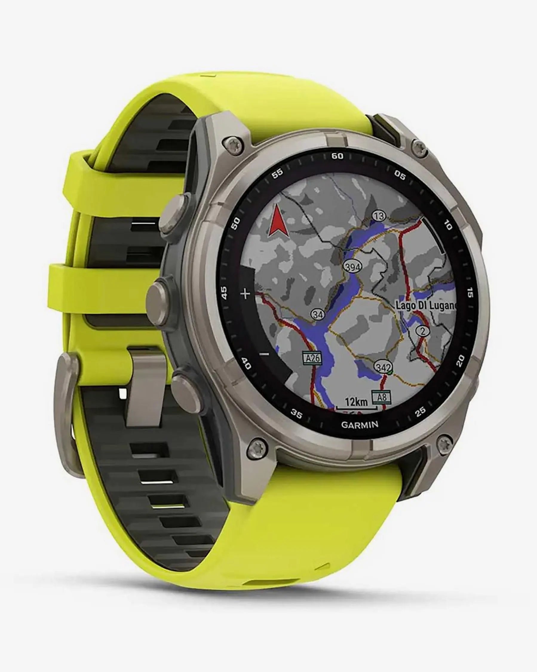 Garmin Fenix 8 Solar 47mm Zafiro con Titanio y GPS