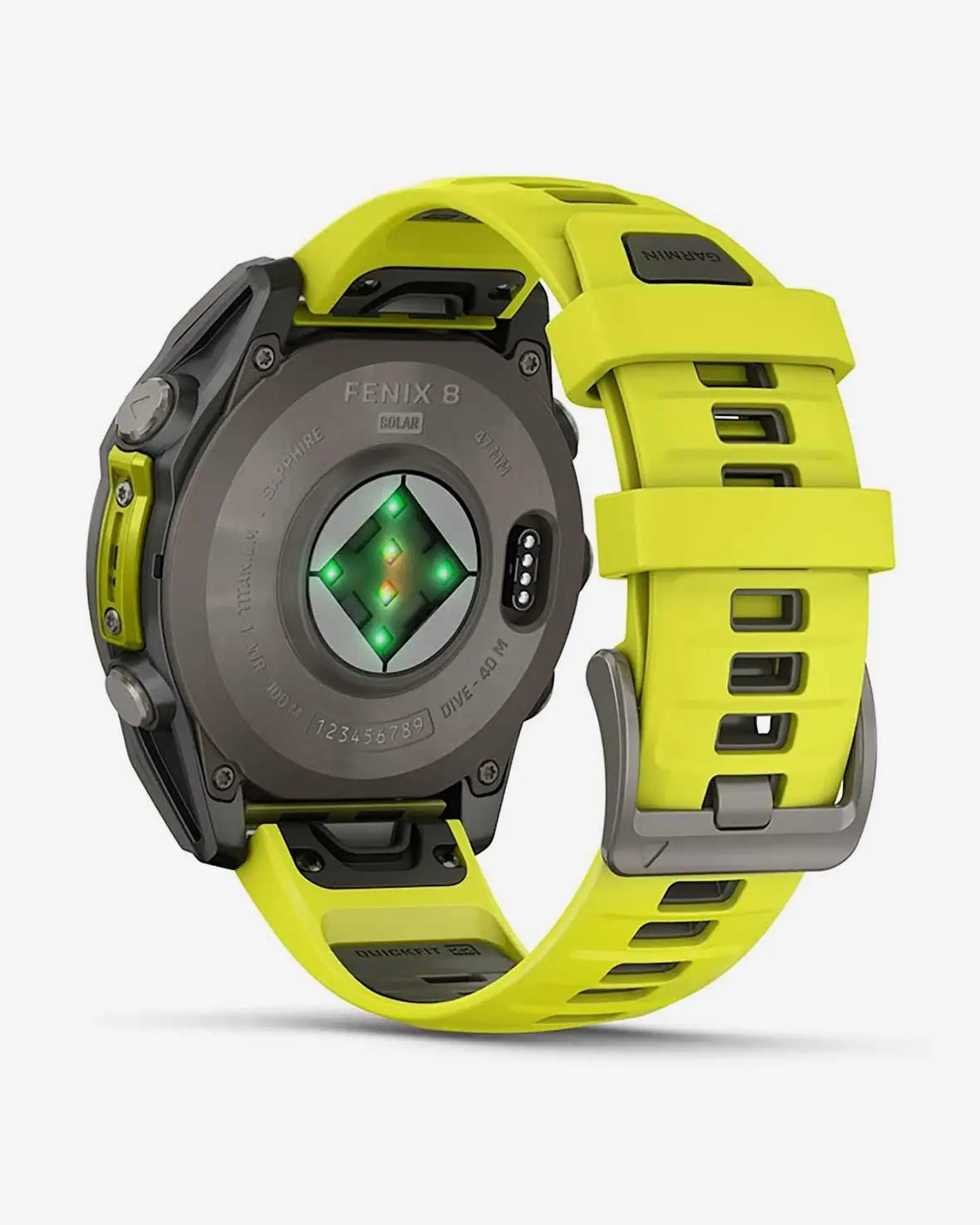 Garmin Fenix 8 Solar 47mm Zafiro con Titanio y GPS