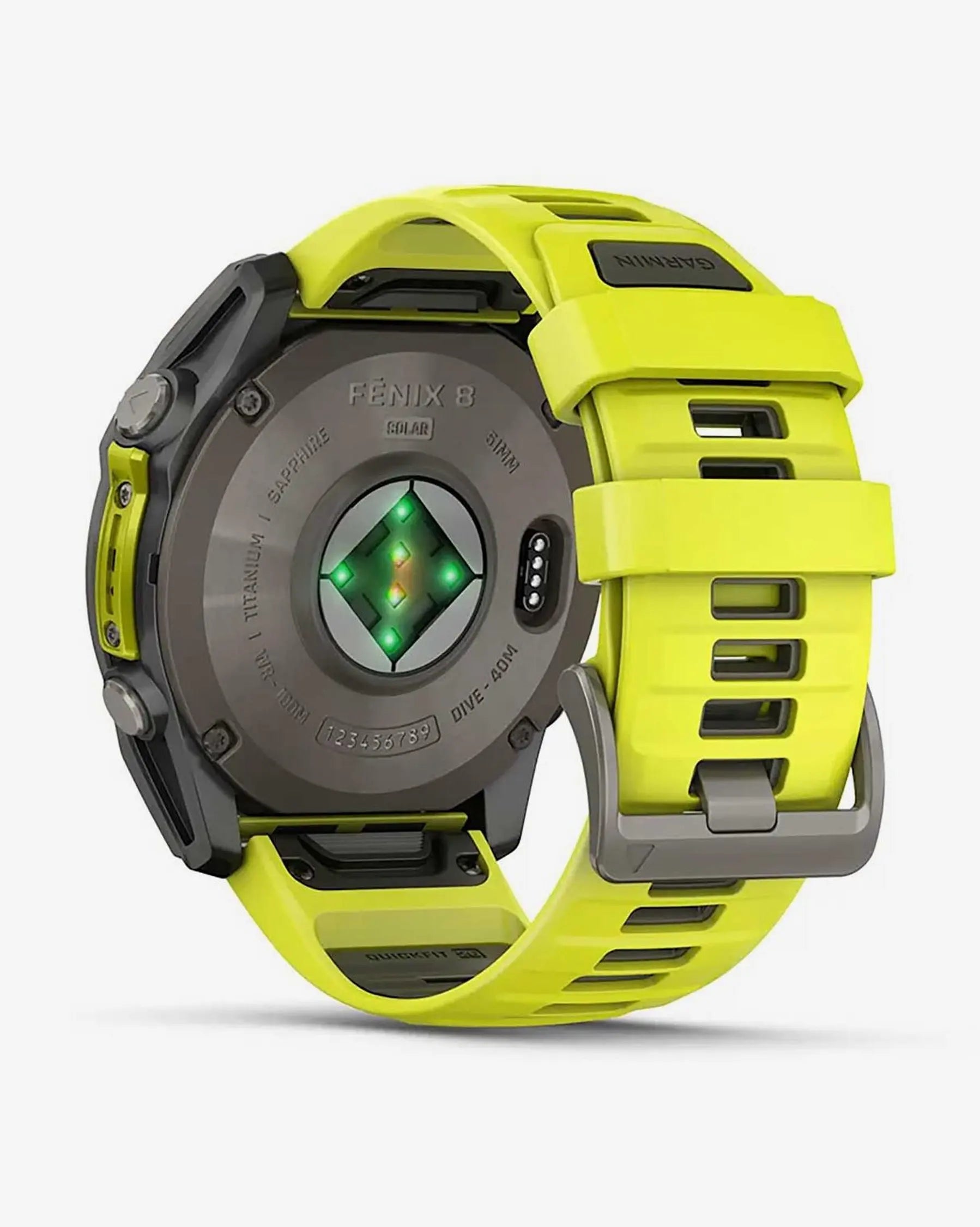 Reloj Garmin Fenix 8 Zafiro Solar 51mm Titanio GPS