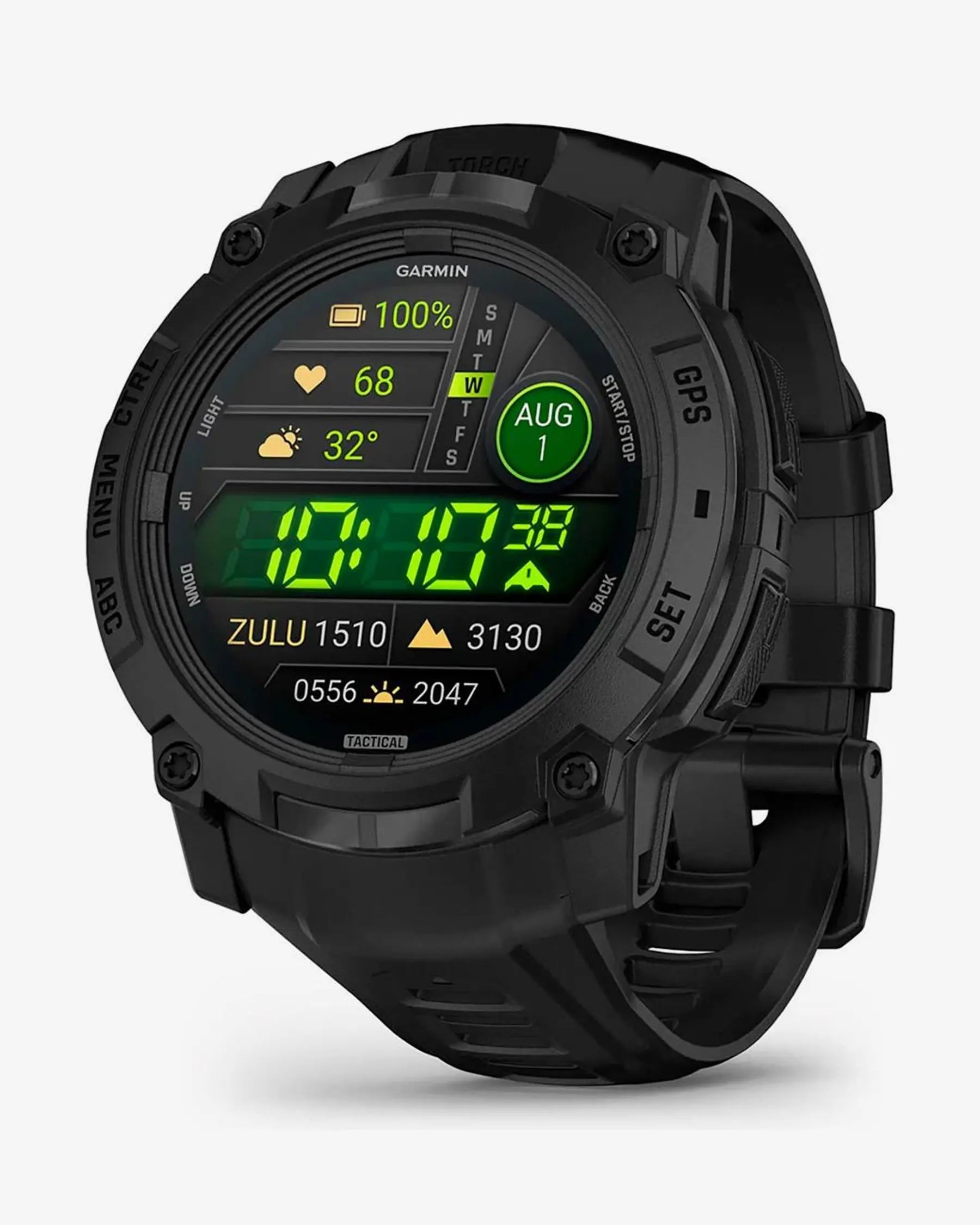 Garmin Instinct 3 AMOLED Tactical GPS Negro 50 mm