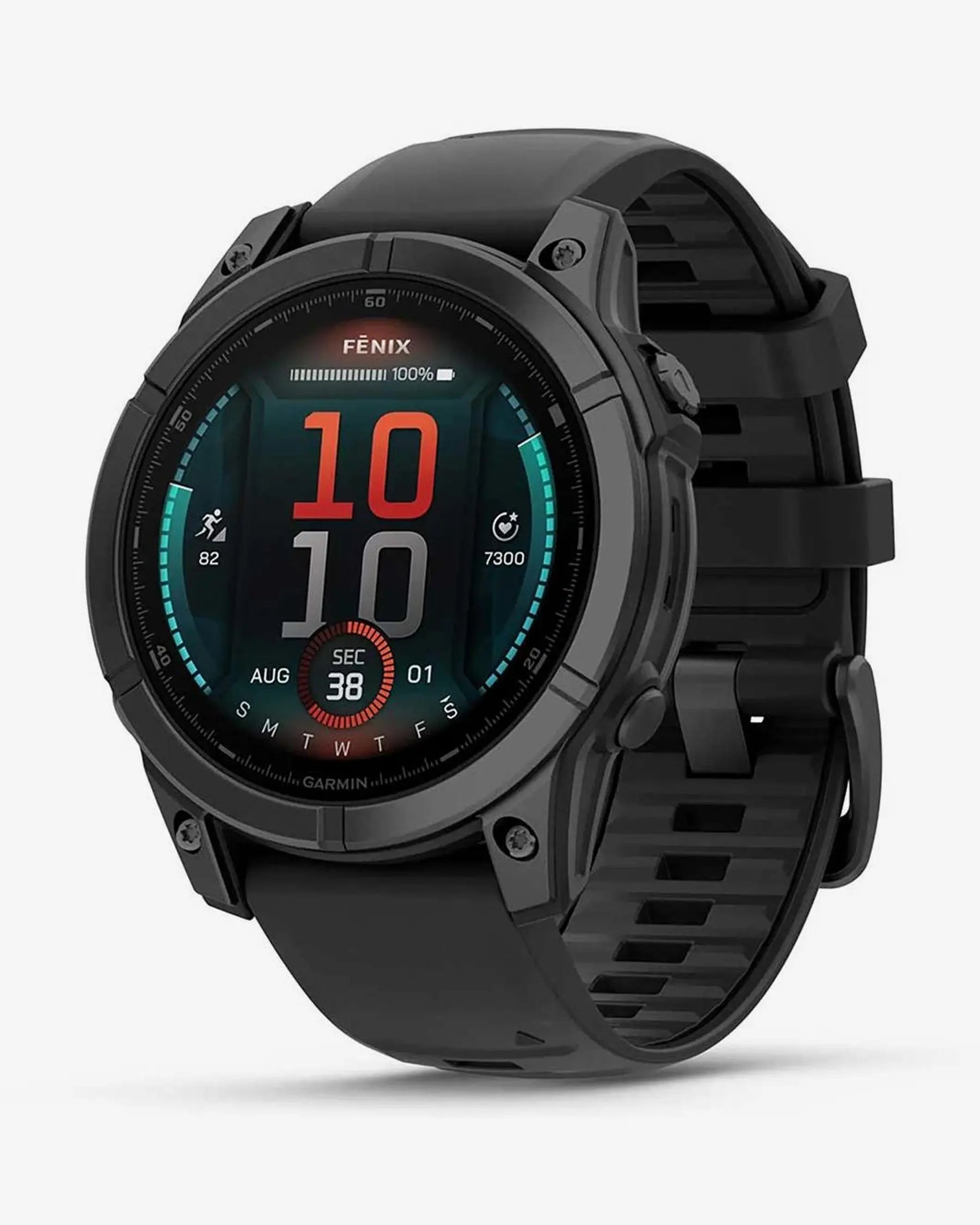 Reloj Garmin Fenix E 47 mm GPS multideporte acero inoxidable