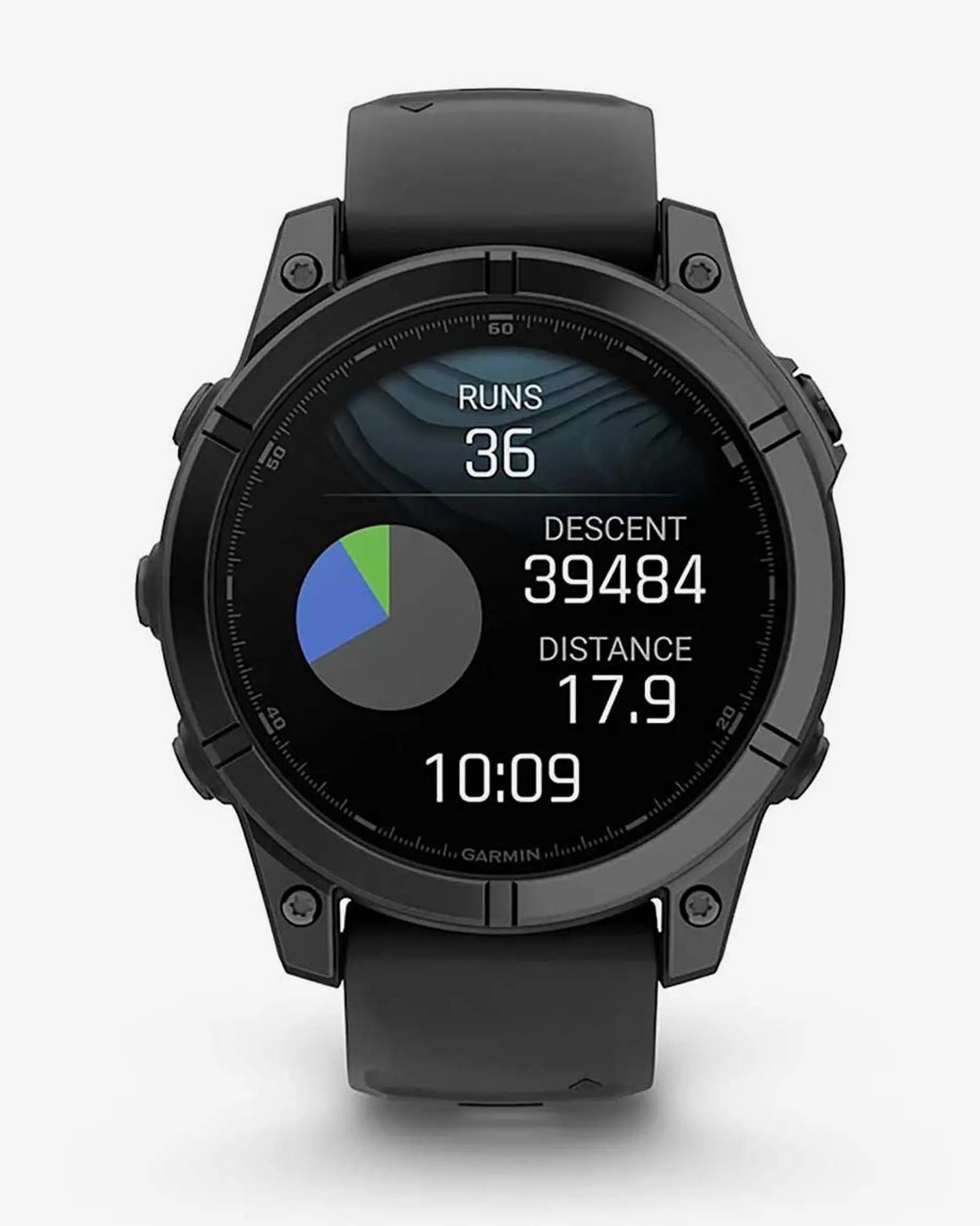 Reloj Garmin Fenix E 47 mm GPS multideporte acero inoxidable
