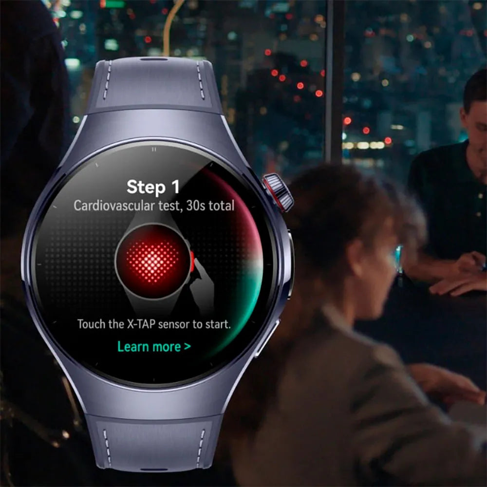Reloj inteligente Huawei Watch 5 46 mm AMOLED titanio