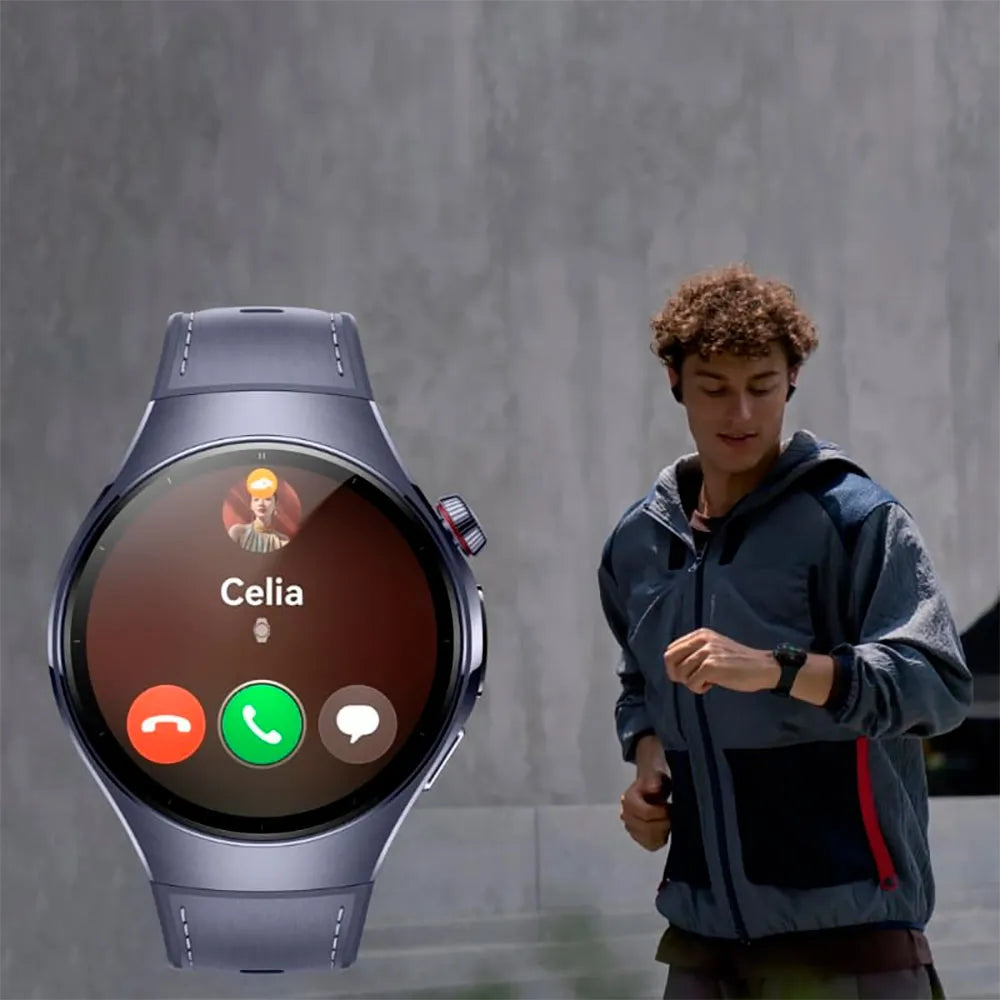 Reloj inteligente Huawei Watch 5 46 mm AMOLED titanio