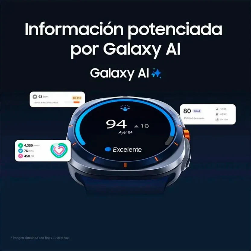 Samsung Galaxy Watch Ultra 2025 Titanio 4G – Reloj Inteligente Nuevo